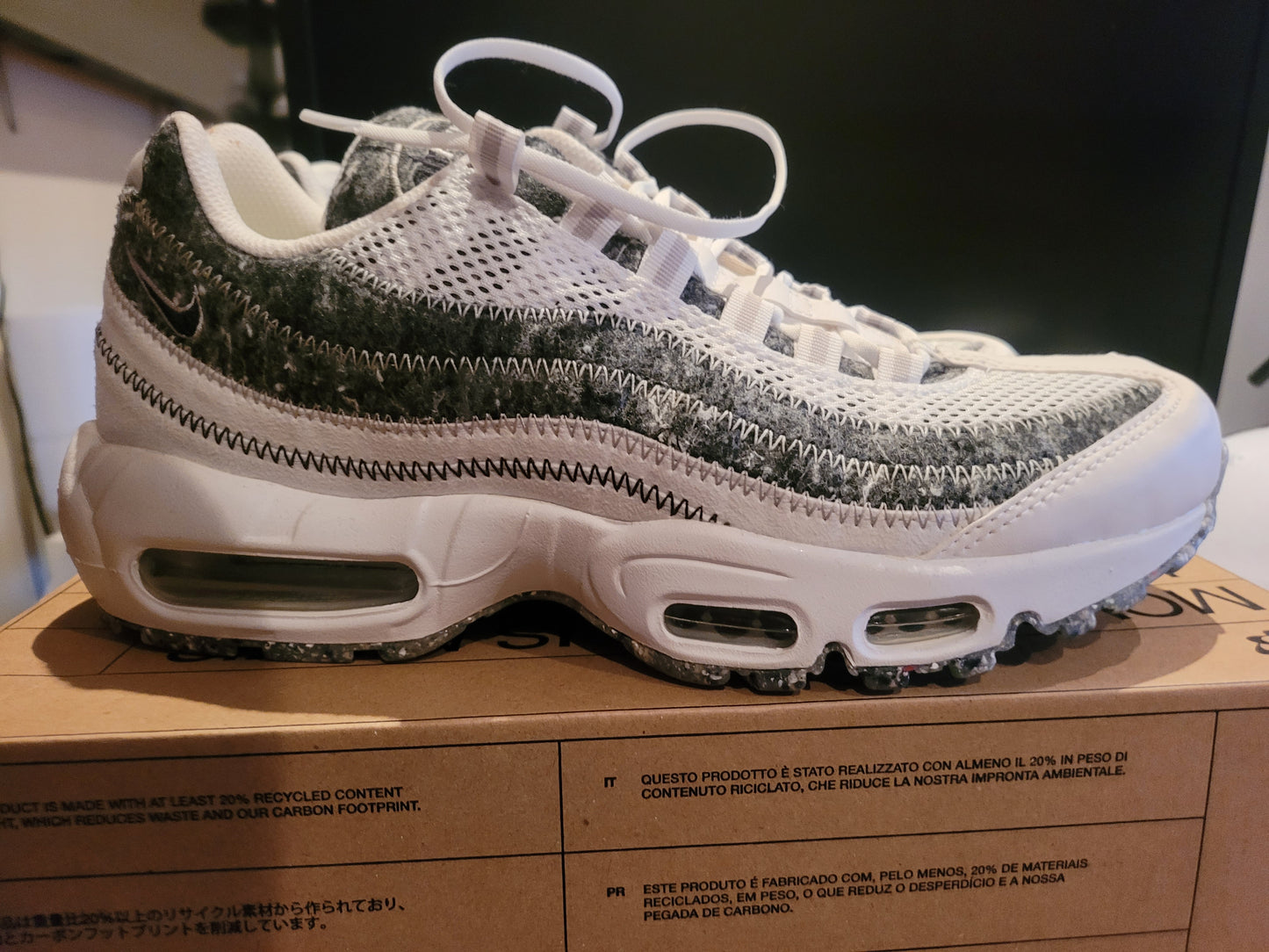 NIKE AIR MAX 95 - CRATER GREY
