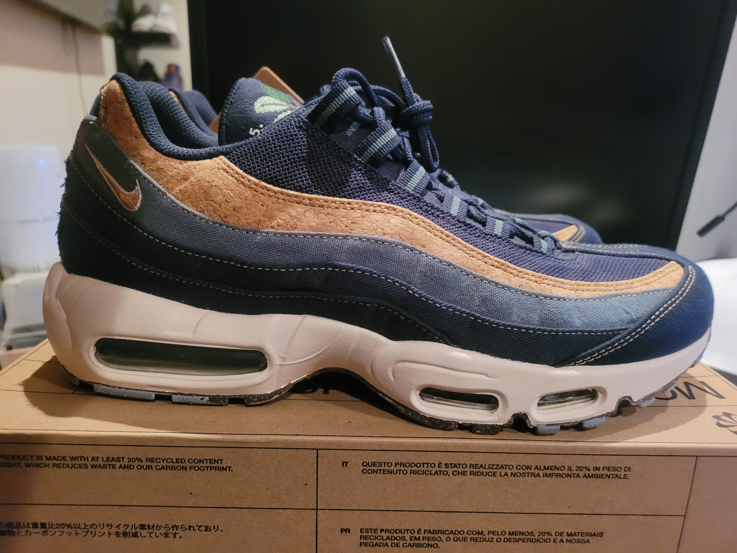 NIKE AIR MAZ 95 - CORK NAVY