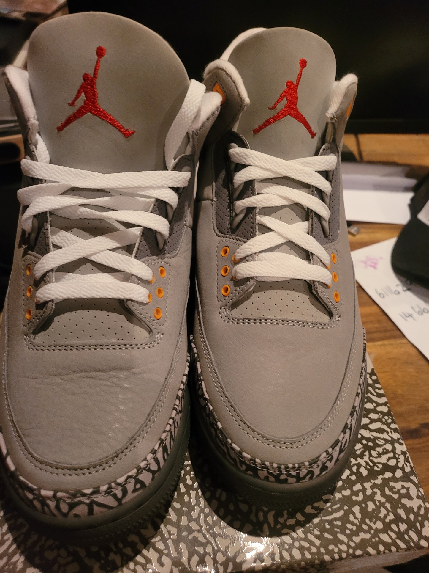 JORDAN 3 RETRO -COOL GREY