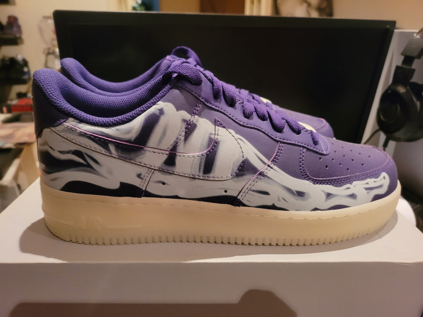 NIKE AIR FORCE 1 LOW '07 SKELETON